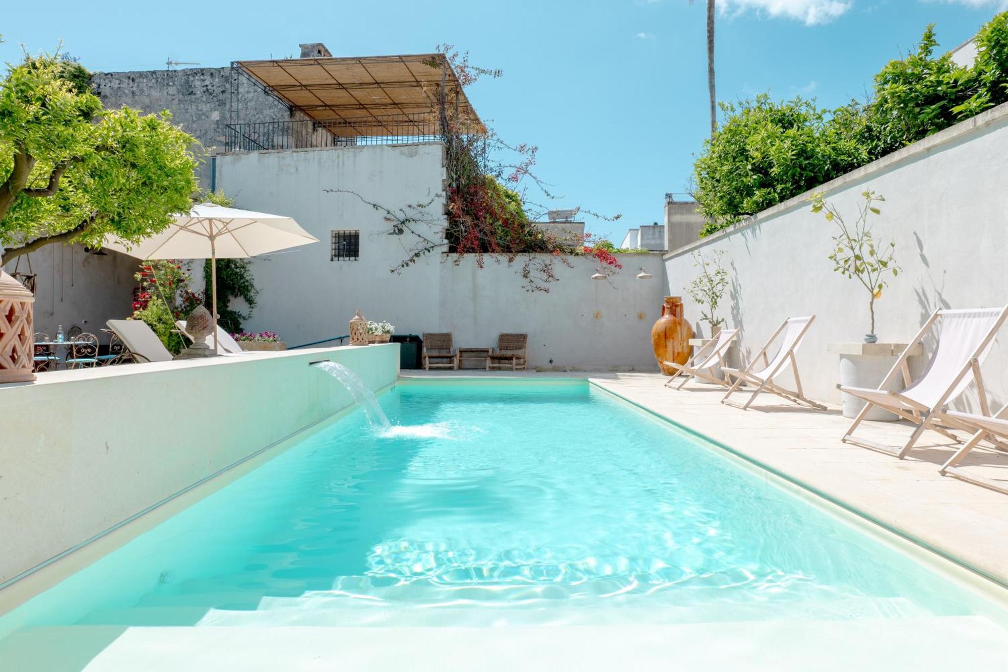 ジュルディニャーノ Palazzo Angelica - Luxury Retreat Otranto Bed & Breakfast エクステリア 写真